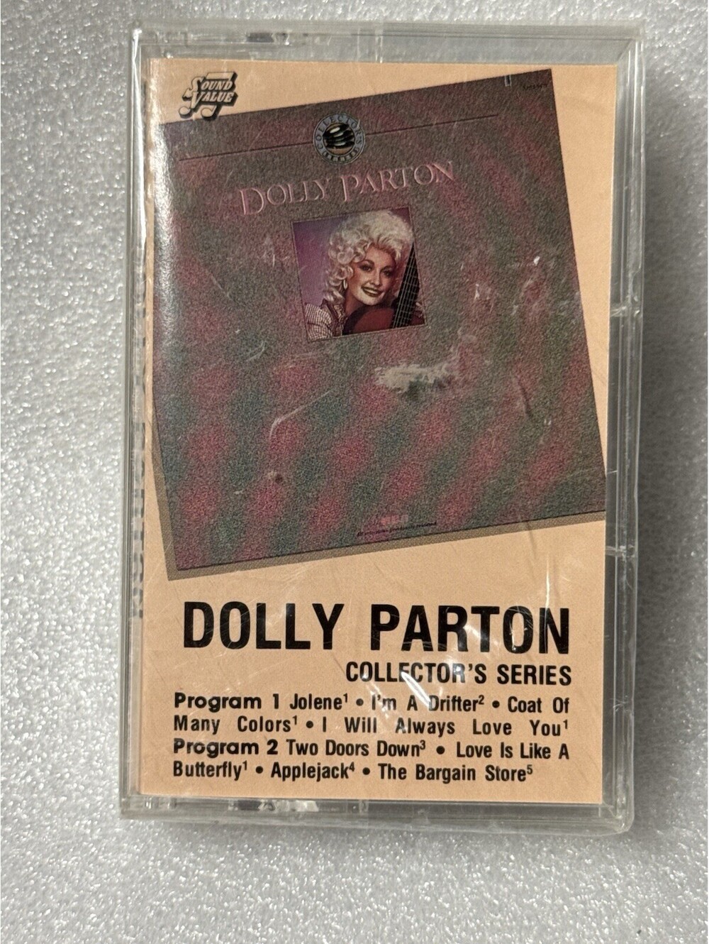 SEALED Dolly Parton Collector's Series Cassette Tape RCA Sound Value 1987 NEW